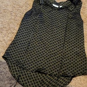 New York & Company Stretch Womens Blouse Size Medium